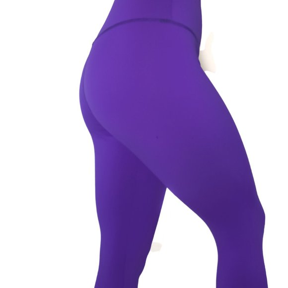 ABS2B Pants - ABS2B Fitness UVA Purple Leggings 7/8 high waist